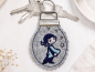 Preview: Freebie - Schlüsselanhänger Sterntaler e.V. - ITH-Stickdatei